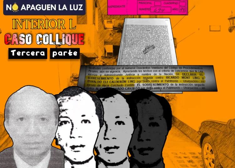 El pasado oscuro de Ricardo MONT LING, tercera parte