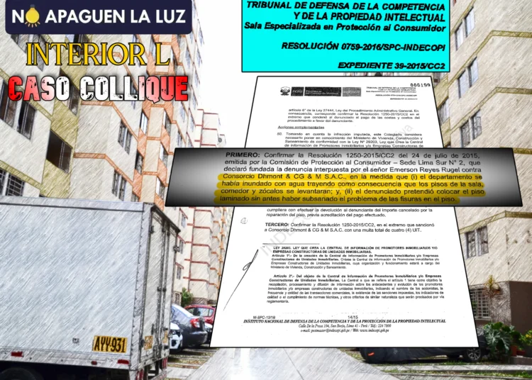 Fisuras al descubierto en un “depa” de Ciudad Sol El Retablo