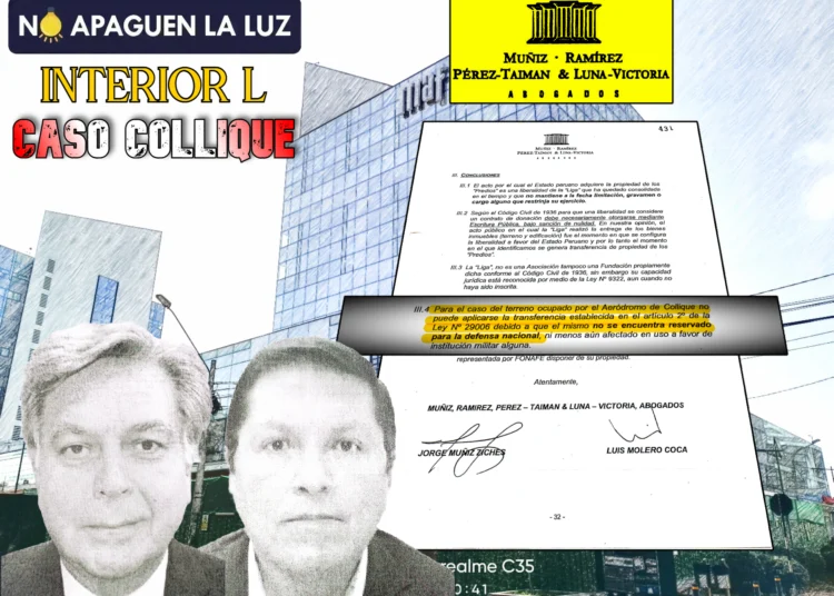 El informe del estudio Muñiz a favor de la venta del aeródromo de Collique