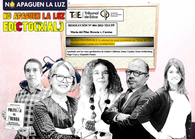 Ese Tribunal de Ética es una vergüenza