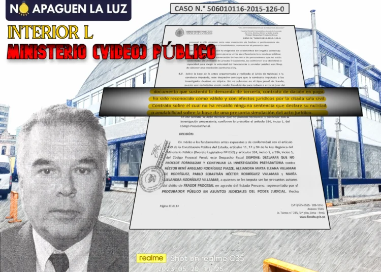 Cuando la persecución del delito termina siendo un fraude