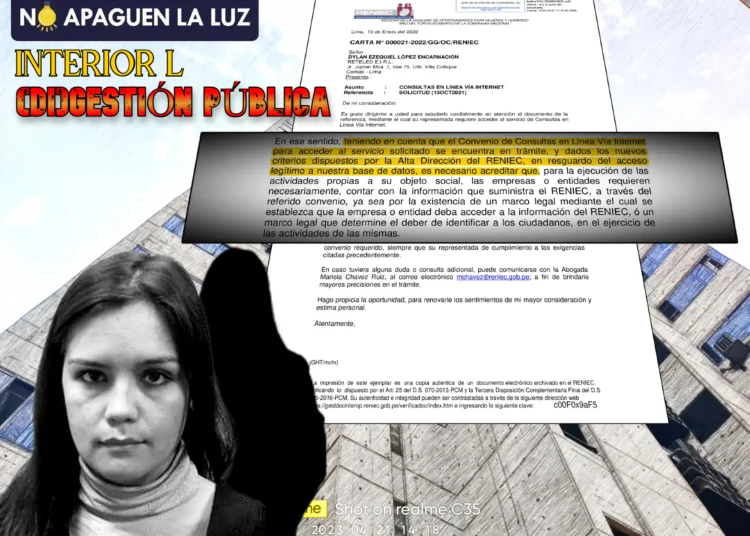 Abuso, discriminación y mentiras en Reniec