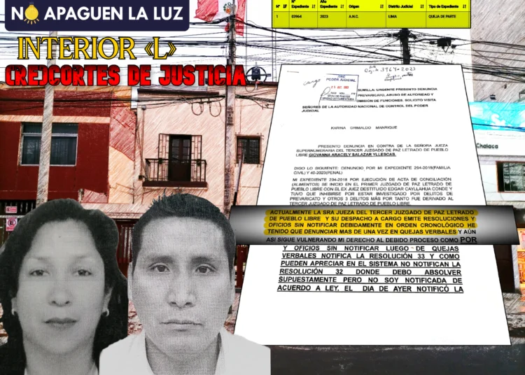 Juzgado de abuso letrado en Pueblo Libre y Magdalena. Primera parte