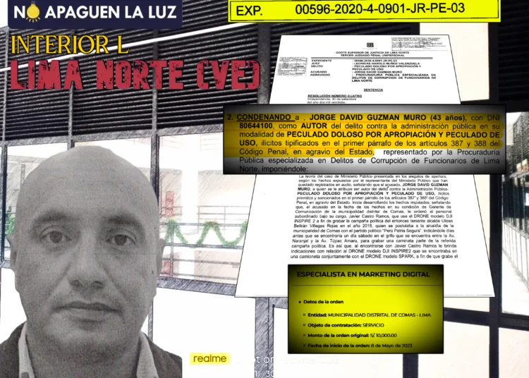 Gestión de Ulises Villegas tiene como proveedor a condenado e inhabilitado por corrupción