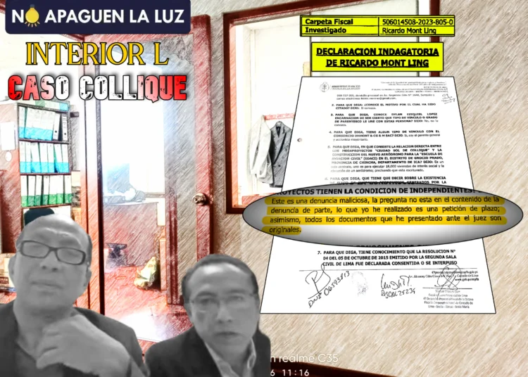 La ridícula declaración de Mont por el caso de fraude procesal