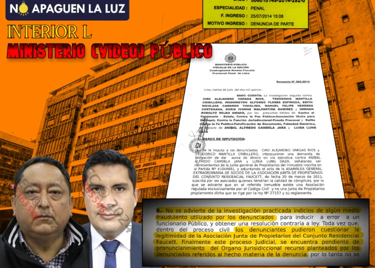 El fraude procesal del fiscal ZEVALLOS PALOMINO