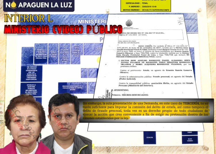 Lo de RIVEROS CASTELLARES no es la primera vez