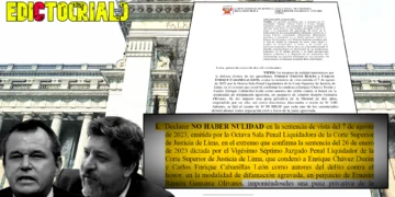 Suprema lo confirma: Enrique Chávez y Carlos Cabanillas difamaron