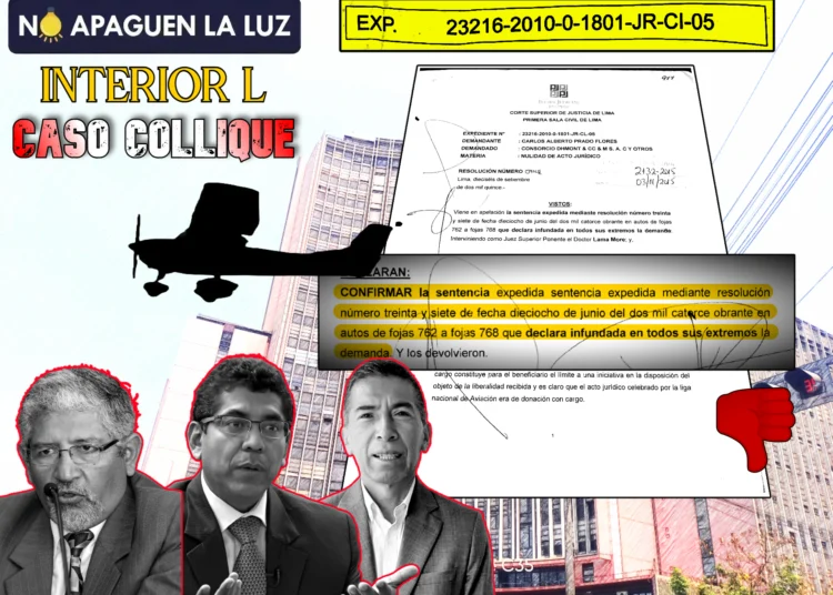 Lama More y “compañeros” cedieron ante Graña y Montero en la demanda de Collique