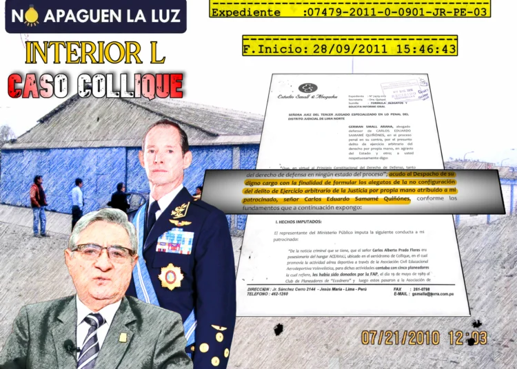 Cuando SMALL ARANA defendió al denunciado comandante general de la FAP