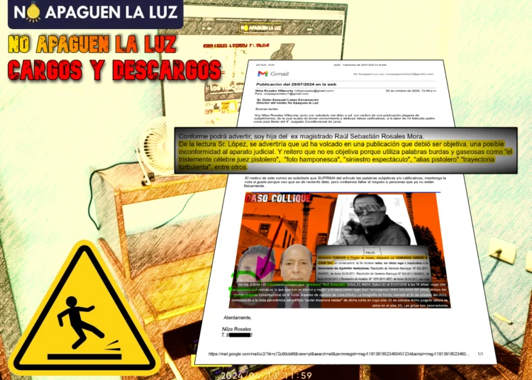 Hija de Rosales Mora pide suprimir palabras subjetivas y/o calificativos