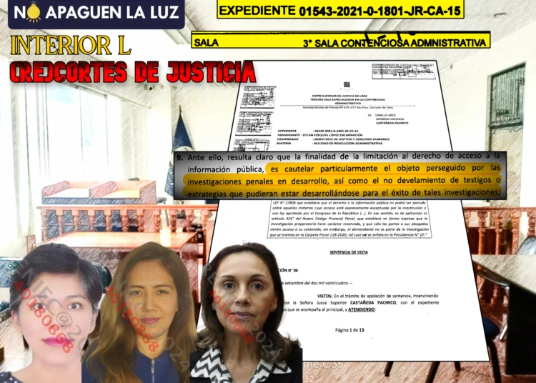 La Tercera Sala Contenciosa y las carpetas fiscales bajo perpetua reserva