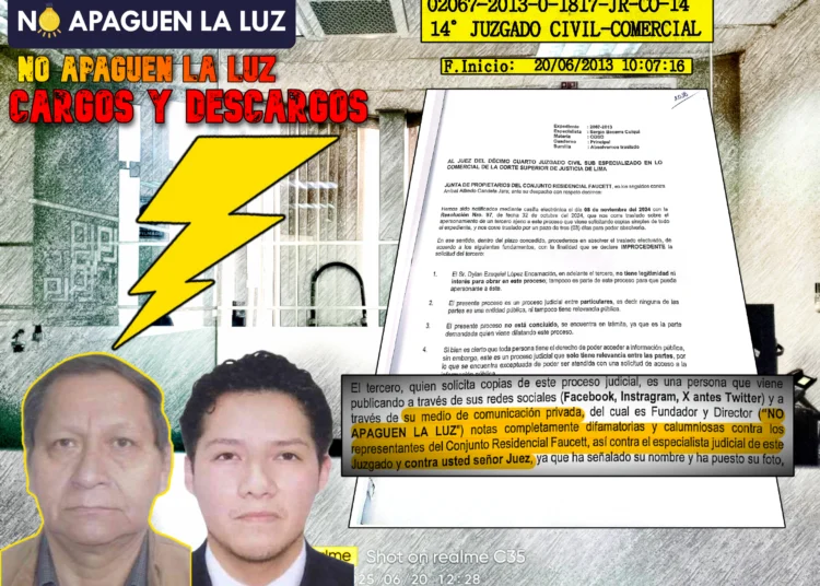 Pierden los papeles en la asociación civil “Junta de Propietarios del Conjunto Residencial Faucett”