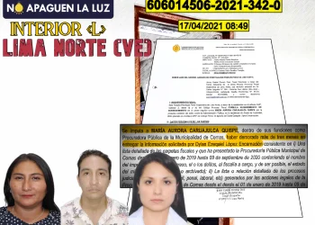 La sospechosa incoherencia de la fiscal Rurush Díaz en el caso Caruajulca Quispe