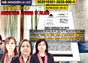 ALFA LN y la denuncia por prevaricato contra las vocales de la Tercera Sala de Civil