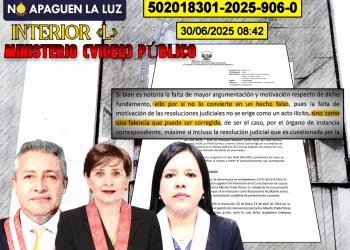 Fiscal Juan Carlos Villena: Mentiras que no son mentiras y leyes que no son leyes