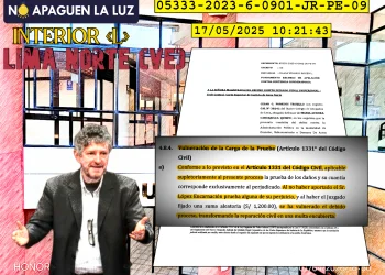 La apelación del Dr. Fidel Rojas Vargas: ¿Firma de adorno o ignorancia supina?
