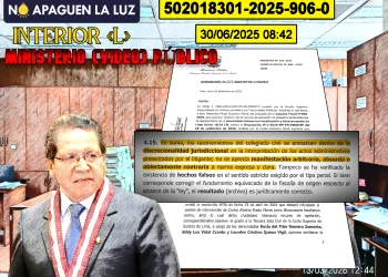 Pablo Sánchez Velarde y el prevaricato como delito inimputable