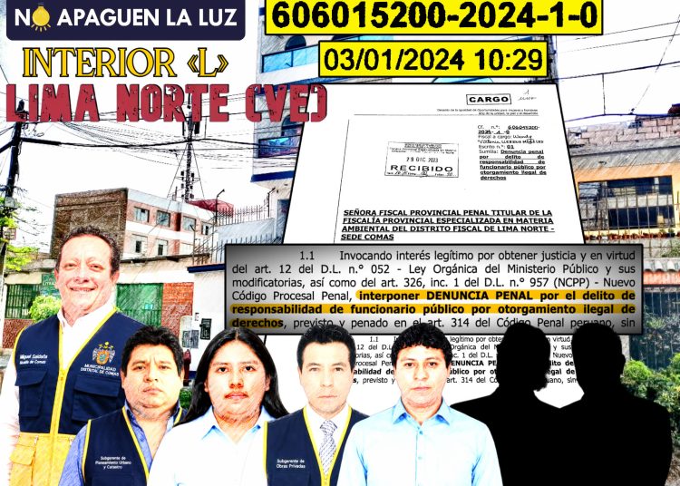 La denuncia penal por otorgamiento ilegal de derechos en el Caso Mall Plaza Comas