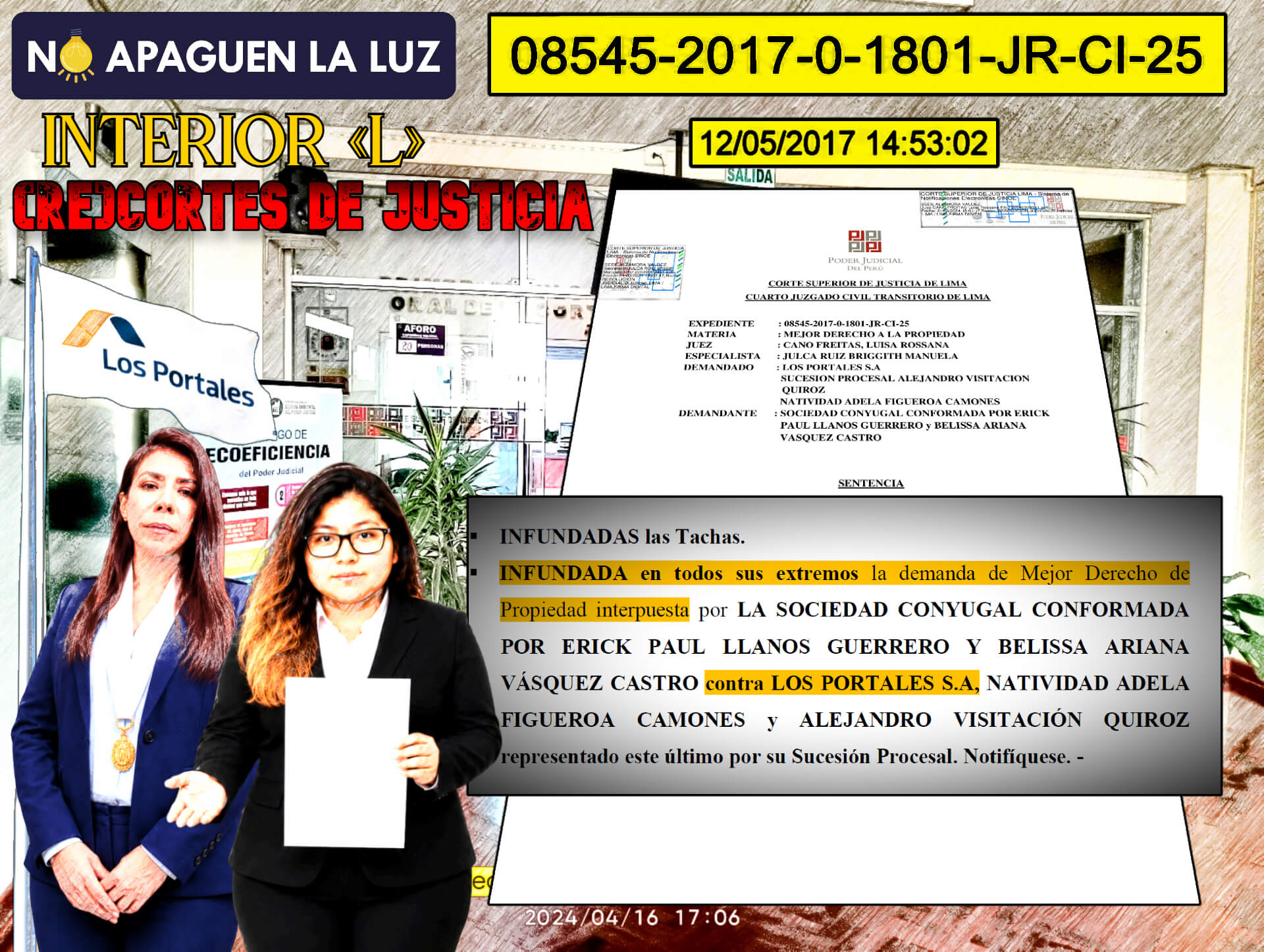 La jueza Luisa Cano Freitas y una injusticia con todas sus letras de cambio